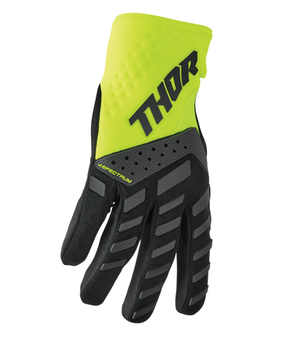 THOR Youth Spectrum Motocross Gloves — TPR Protection, Touchscreen Compatible | Kids Sizes 2XS–L