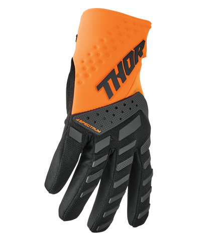 THOR Youth Spectrum Motocross Gloves — TPR Protection, Touchscreen Compatible | Kids Sizes 2XS–L