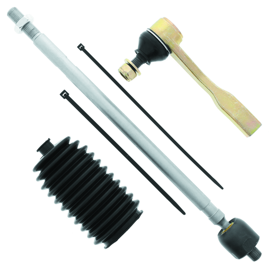QuadBoss Polaris General 1000 EPS steering rack tie rod assembly kit with left inner and outer components, designed for durability.