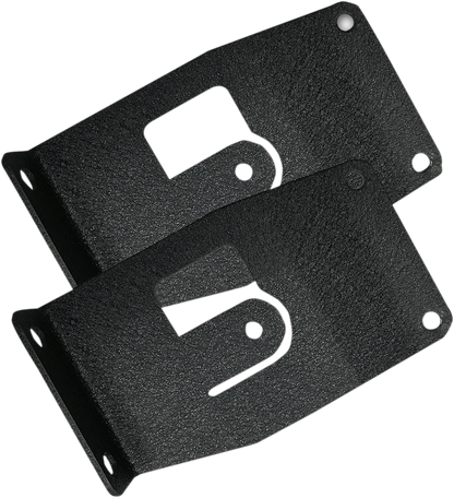 Bill's Exhausts NAVATLAS Mounting Bracket for Polaris BPU10 engine, black metal engine mounting component.