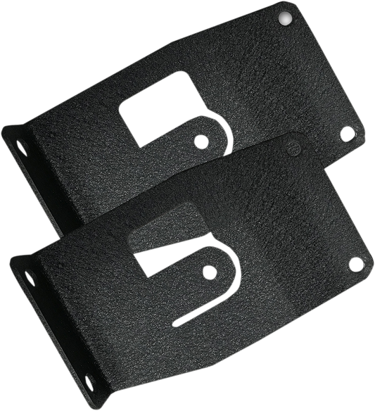 Bill's Exhausts NAVATLAS Mounting Bracket for Polaris BPU10 engine, black metal engine mounting component.
