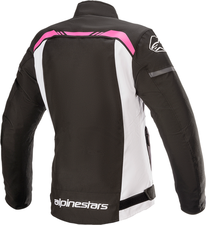 ALPINESTARS Stella T-SPS Jacket - Black/White - Medium 3210120-1239-M - Howling Moto