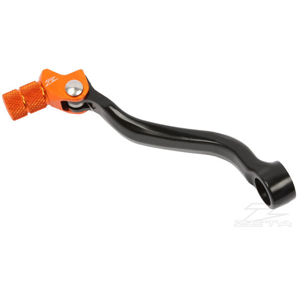 ZETA forged aluminum KTM shift lever with durable construction, part number ZE90-4423, shown in the image.