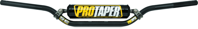 ProTaper SE Henry/Reed handlebar in jet black, featuring speed and strength design for motocross and dirt bike riding.