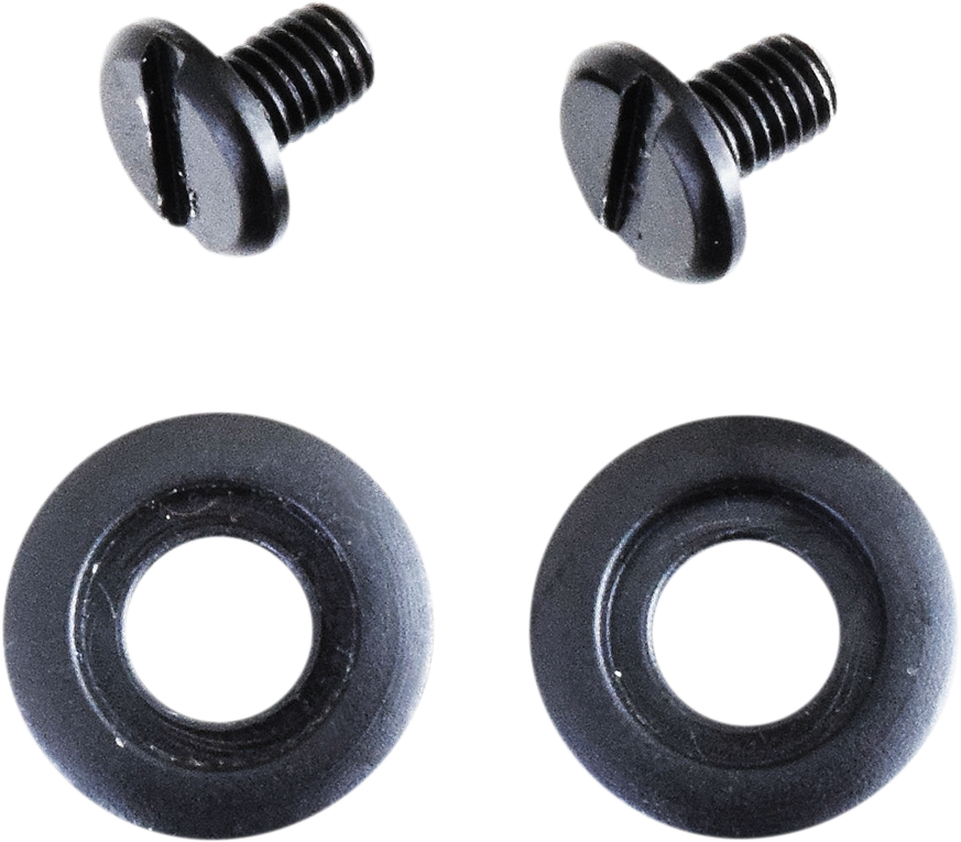 Bill's Exhausts AFX FX-111 chin bar pivot kit for helmets, featuring metal components and pivot mechanism for secure fit.