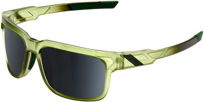 100% Type-S Sunglasses - Olive - Black Mirror 61032-296-61 - Howling Moto