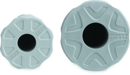 Medium light gray ProTaper 1/3 Micro Grips from Bill's Exhausts with textured rubber surface for motorcycle handlebar grips.