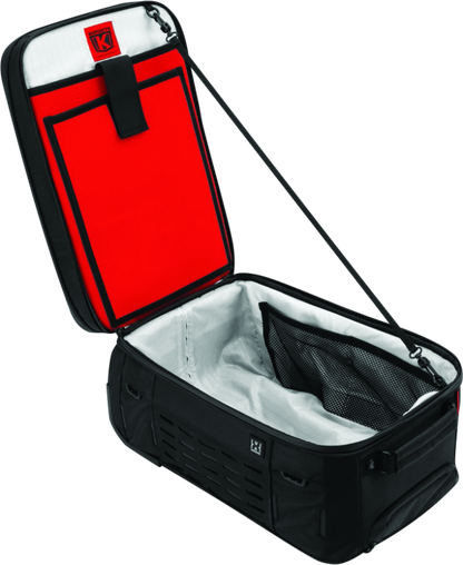 Kuryakyn Xkursion XW Porter Bag for powersports, rugged and mobile office-ready, shown on a powersports vehicle.
