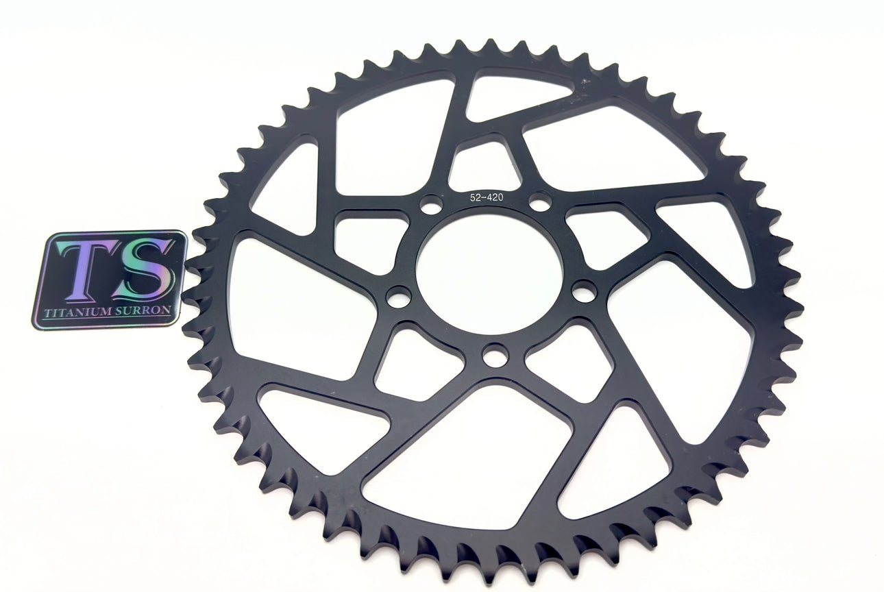 48/ 52/ 54/ 58 Tooth Hardened Aluminum 420 Sprocket for E-moto