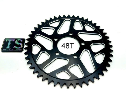 48 Tooth Hardened Aluminum 420 Sprocket for E-moto - Howling Moto