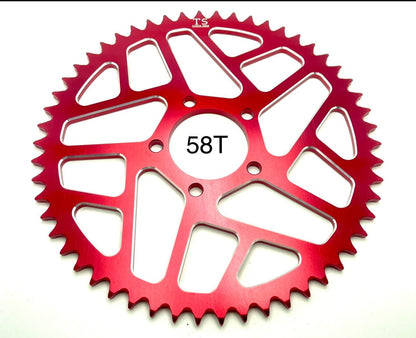 48/ 52/ 54/ 58 Tooth Hardened Aluminum 420 Sprocket for E-moto