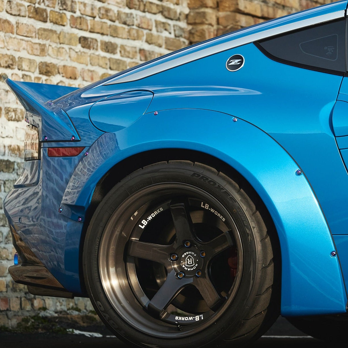 ZSPEC Body Kit Fastener, Low-Profile M5x20mm Titanium w/Well Nut, Per Each - Howling Moto
