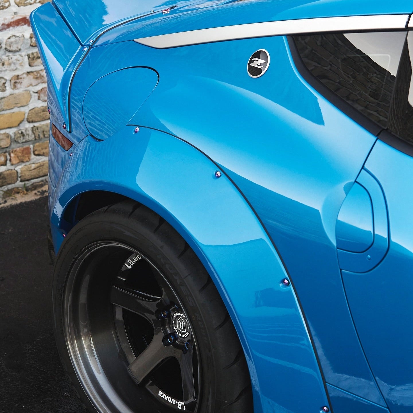 ZSPEC Body Kit Fastener, Low-Profile M5x20mm Titanium w/Well Nut, Per Each - Howling Moto