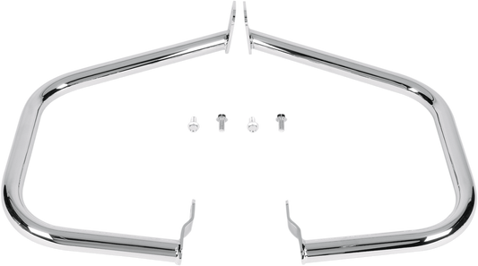 Engine highway bars for VL800, C50, M50 motorcycles, shown in chrome finish on Bill's Exhausts product image.