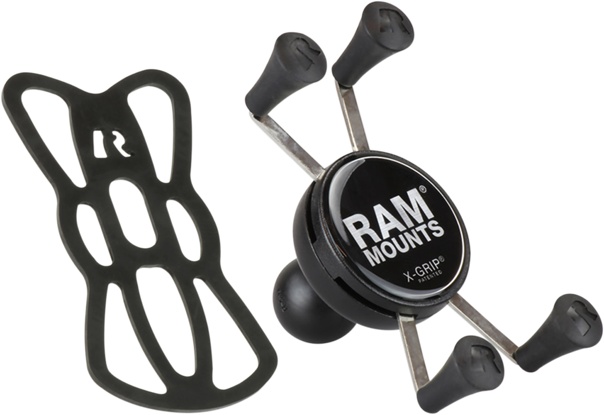 Bill's Exhausts RAM MOUNTS Tablet Cradle X-Grip for 5-inch tablets, designed for engine mounting applications.