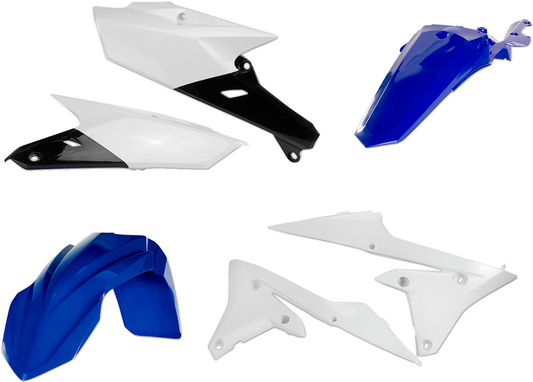 Acerbis standard replacement body kit for OEM '15 motorcycle, featuring durable plastic body components in black.