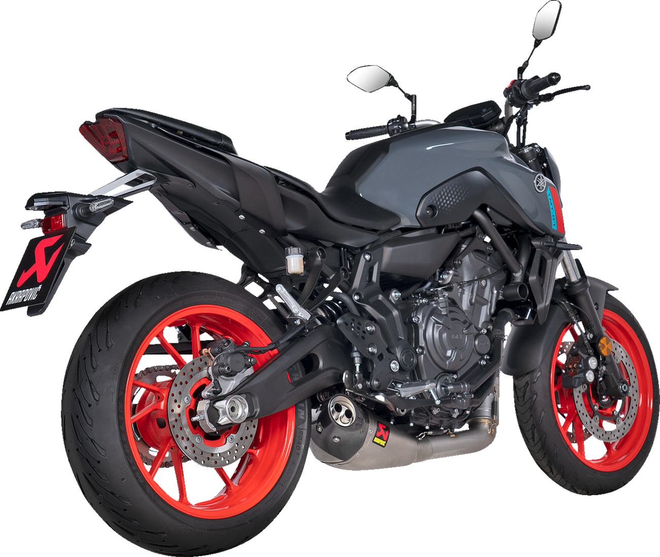 AKRAPOVIC Racing Line Exhaust System for Yamaha MT-07/XSR 700 – Titanium (Part S-Y7R8-HEGEHT/1)