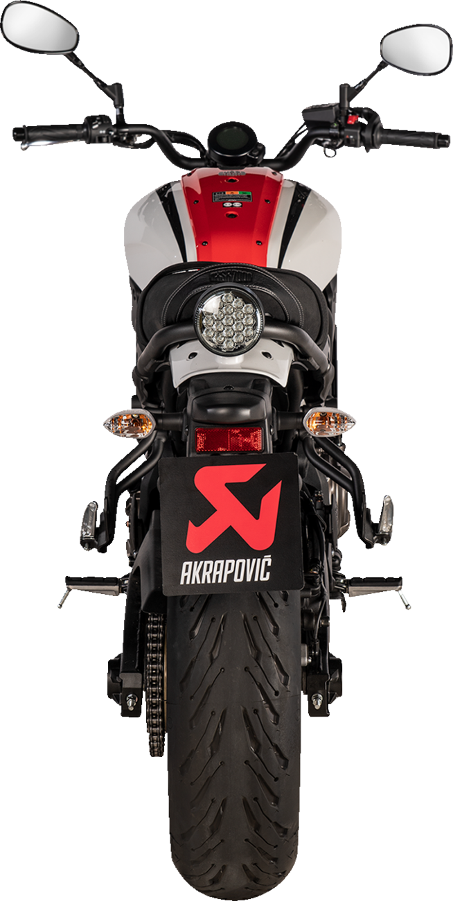 AKRAPOVIC Racing Line Exhaust System for Yamaha MT-07/XSR 700 – Titanium (Part S-Y7R8-HEGEHT/1)