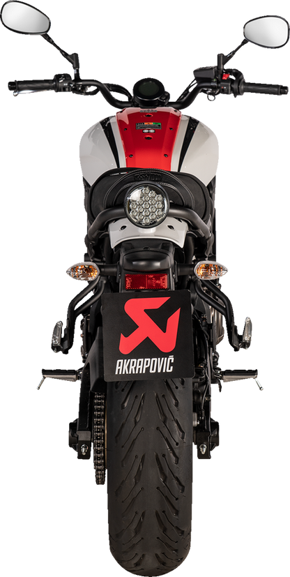 AKRAPOVIC Racing Line Exhaust System for Yamaha MT-07/XSR 700 – Titanium (Part S-Y7R8-HEGEHT/1)