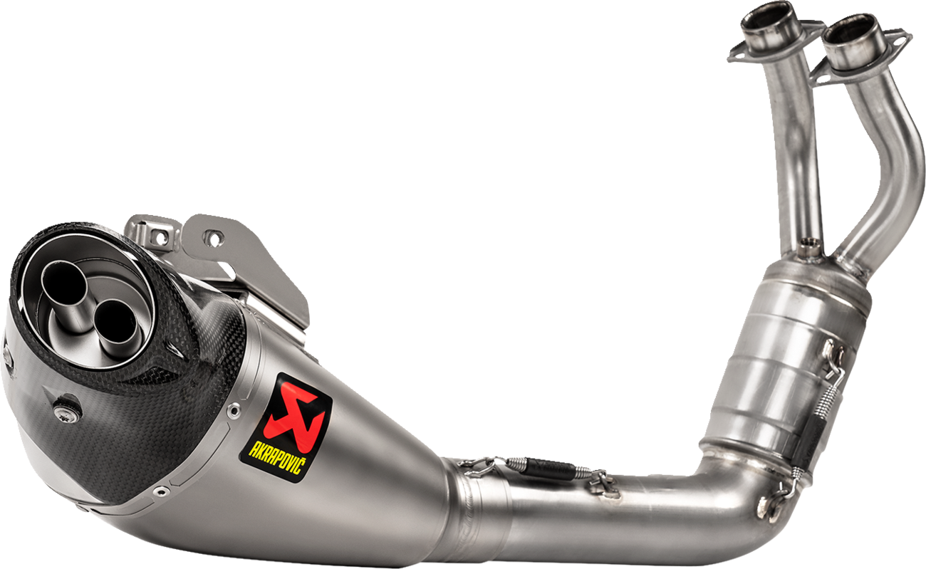 AKRAPOVIC Racing Line Exhaust System for Yamaha MT-07/XSR 700 – Titanium (Part S-Y7R8-HEGEHT/1)