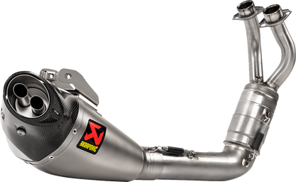 AKRAPOVIC Racing Line Exhaust System for Yamaha MT-07/XSR 700 – Titanium (Part S-Y7R8-HEGEHT/1)