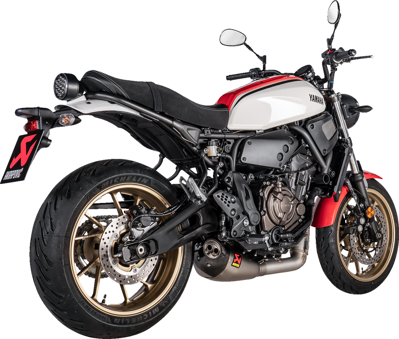AKRAPOVIC Racing Line Exhaust System for Yamaha MT-07/XSR 700 – Titanium (Part S-Y7R8-HEGEHT/1)