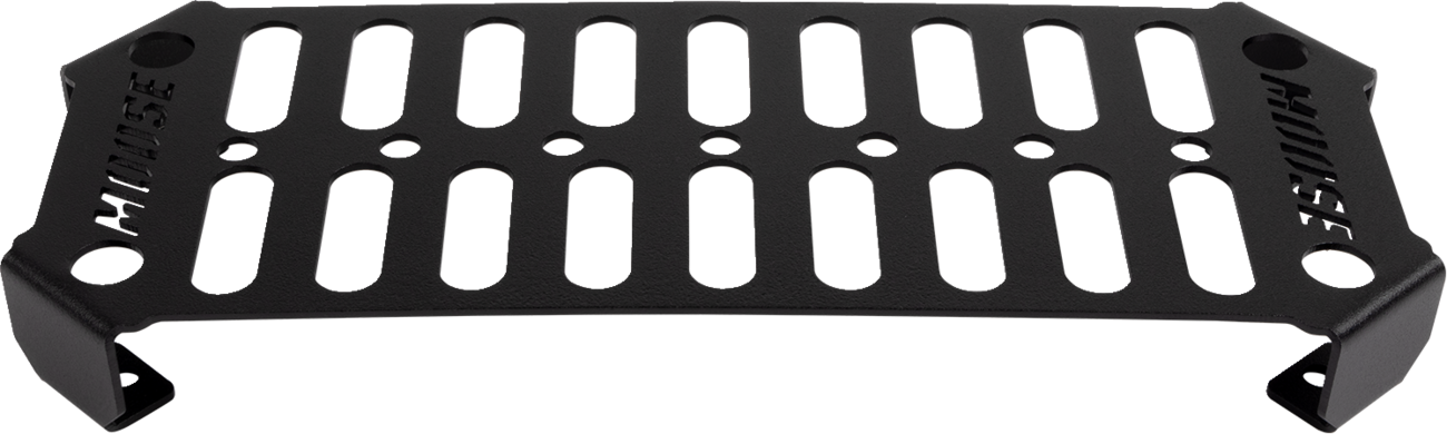 Moose Offroad Molle Panel 4051PF, 4.5 x 11 inches, universal fit with multiple mounting options, shown with mounting hardware.