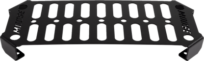 Moose Offroad Molle Panel 4051PF, 4.5 x 11 inches, universal fit with multiple mounting options, shown with mounting hardware.