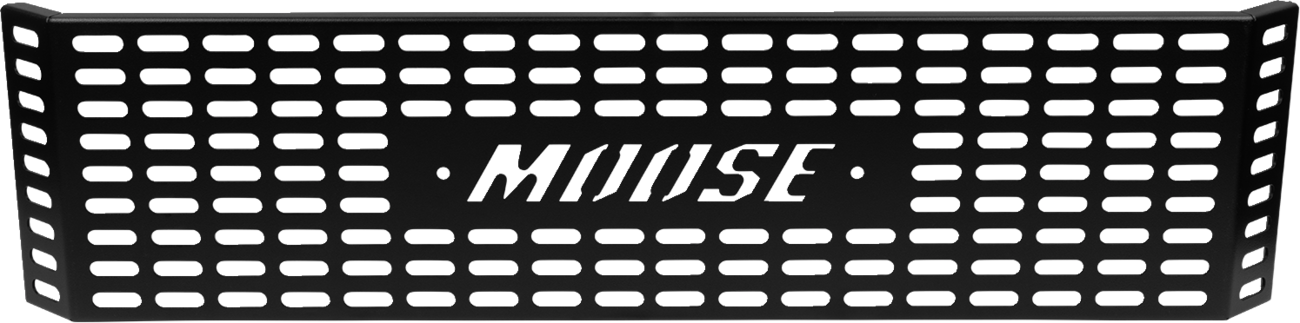 MOOSE OFFROAD tailgate extension for Honda Pioneer 2017-2025 with rear seats, part number 3048PF, installed on vehicle rear.