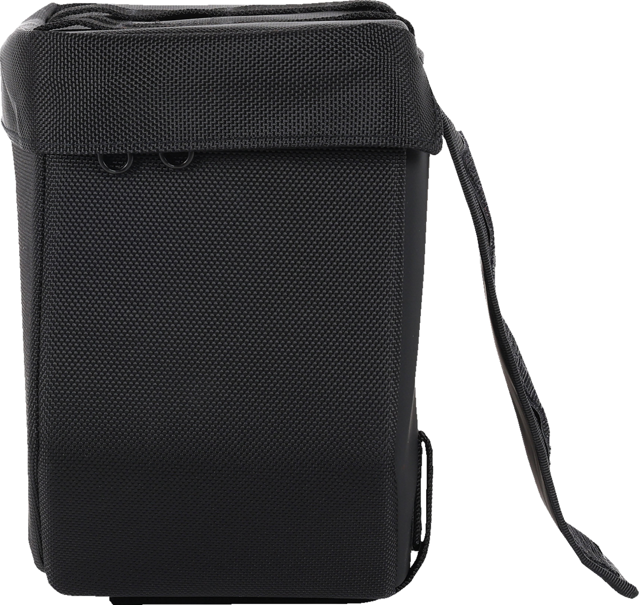 Waterproof motorcycle saddlebag from THRASHIN SUPPLY CO., Escape Base TSB-0021, 18-liter storage with secure straps and durable material.