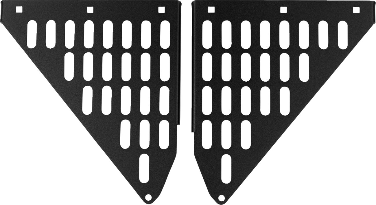 MOOSE OFFROAD tailgate extension for Honda Pioneer 2017-2025 with rear seats, part number 3048PF, shown installed on the vehicle.