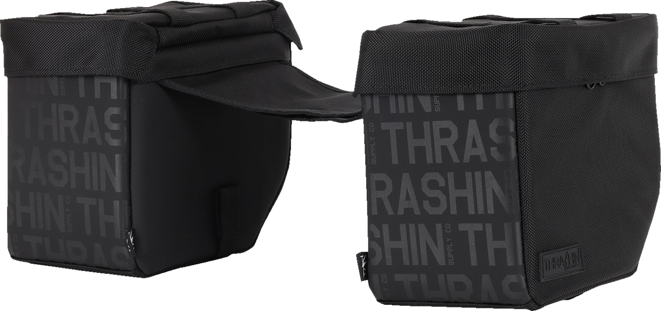 THRASHIN SUPPLY CO. Mini Essential Saddlebags TSB-0019 for Sportster and Small Motorcycles
