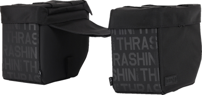 THRASHIN SUPPLY CO. Mini Essential Saddlebags TSB-0019 for Sportster and Small Motorcycles
