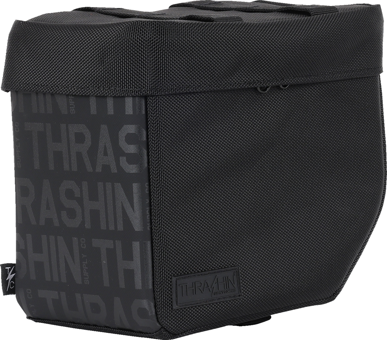 THRASHIN SUPPLY CO. Mini Essential Saddlebags TSB-0019 for Sportster and Small Motorcycles