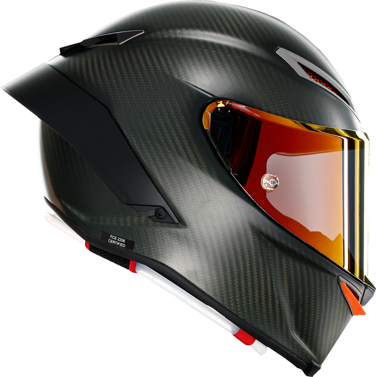 AGV Pista GP RR Electrum helmet 2XL with carbon fiber shell and advanced ventilation system, limited edition racing motorcycle helmet