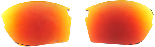 100% Sportcoupe Lenses - HiPER Red Multilayer Mirror 62025-033-01 - Howling Moto