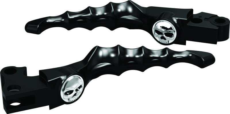Kuryakyn, Kuryakyn Zombie Levers 2008-2009 Harley-Davidson Touring Models Gloss Black – Part #1091