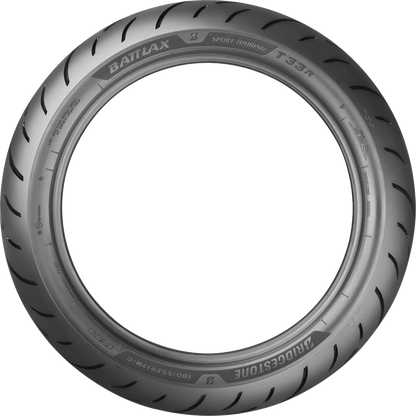 Bridgestone T33 Rear Motorcycle Tire 170/60ZR17 - Reliable Handling and Increased Mileage