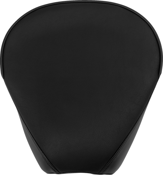 Rear solo seat for Harley FL, wide smooth design by Drag Specialties Seats, fits 1997-2023 Harley models.