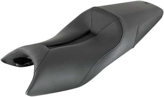 Bill's Exhausts SADDLEMEN Track Seat for FTR1200 '19-'22, sport style, carbon fiber finish, motorcycle seat, model I19-10-0044