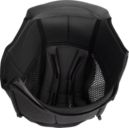 Medium Z1R Solaris 2.0 Liner with black and gray fabric, designed for motorcycle helmet interior comfort.