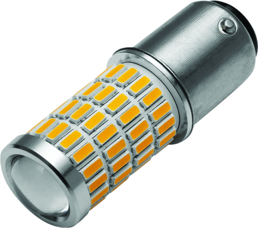 Kuryakyn LED Bulb 1157 Amber for powersports turn signals and taillights, replacement for enhanced visibility and lighting.