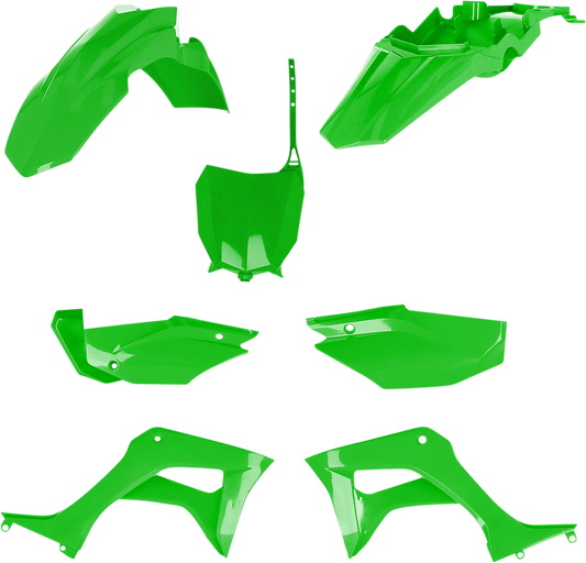 ACERBIS Full Replacement Body Kit - Green 2861930006 - Howling Moto