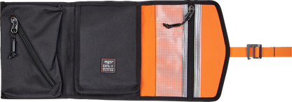 Black BILTWELL EXFIL-0 2.0 Tool Roll by Bill's Exhausts, compact and durable body with multiple compartments for tools.