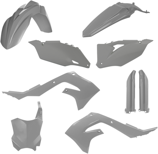 ACERBIS Full Replacement Body Kit - Gray ACT GRAY;FOR OEM 14032763 2736290011 - Howling Moto