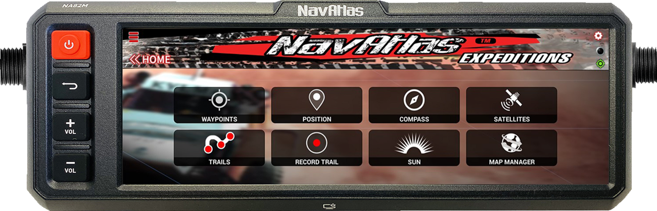 NAVATLAS Command Center - 8-1/8" NA82M - Howling Moto