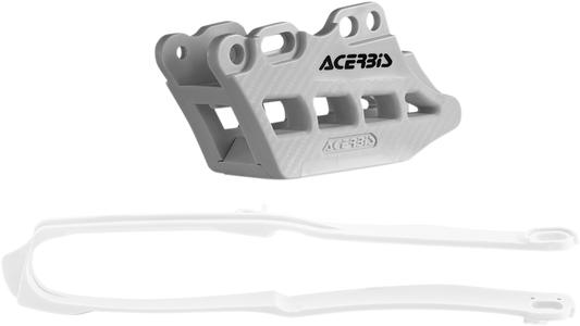 ACERBIS Chain Guide and Slider Kit - Honda CRF250R/CRF450R/RX - White 2666240002 - Howling Moto