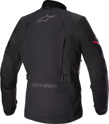 Bill's Exhausts ALPINESTARS Monteira Drystar XF Jacket in black and red, 4XL, featuring protective motorcycle jacket details.