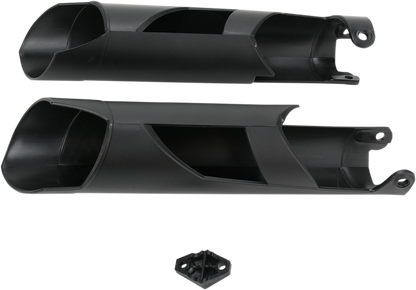 ACERBIS Lower Fork Covers for Inverted Forks - Black N/F 15 SX/SXF/XC>04120278 2113750001 - Howling Moto