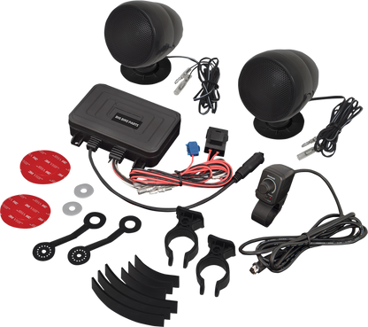SHOW CHROME Bluetooth - Waterproof - Sound System 13-252BTBK - Howling Moto